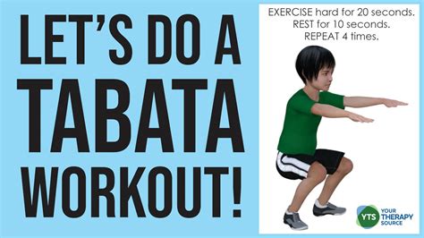 kids tabata workout video